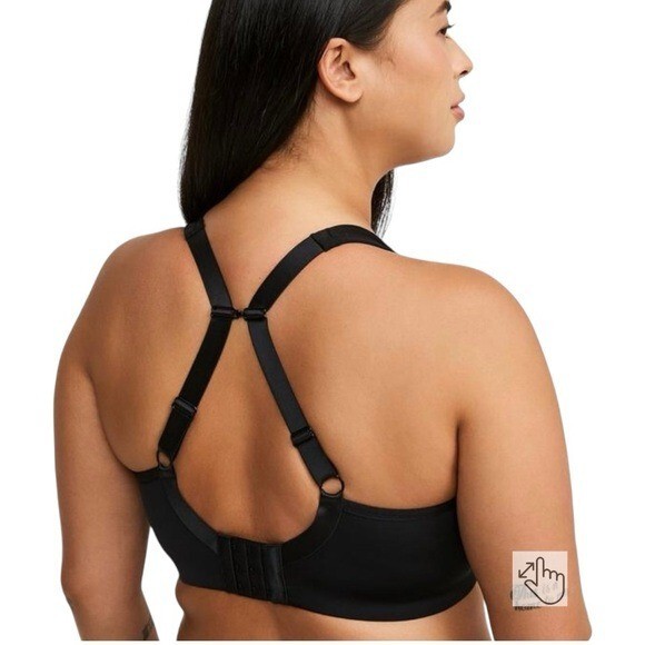 Torrid Active Black Underwire Full Coverage Sport… - image 3