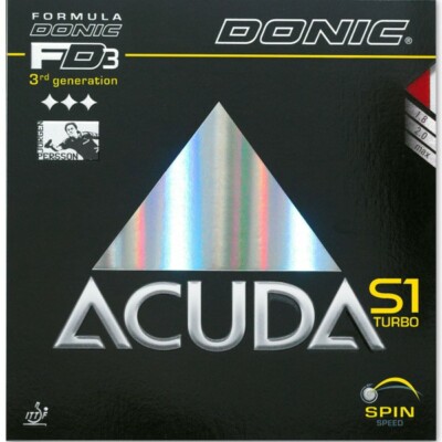 Donic Acuda S1 Turbo / Tischtennisbelag / NEU / zum Sonderpreis