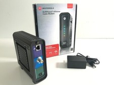 Motorola SURFboard Ethernet Cable Modem WiFi Router SB6121 High Speed