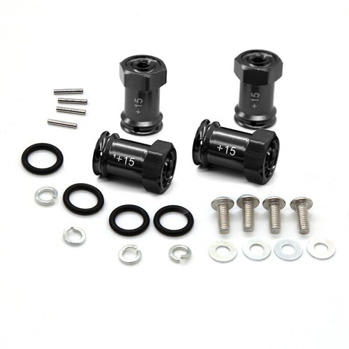 Adattatore esagonale ruota (+15MM) per TRAXXAS 1:16 MINI E-REVO/SLASH/RALLY/SUMMIT RC auto - Foto 5 di 8