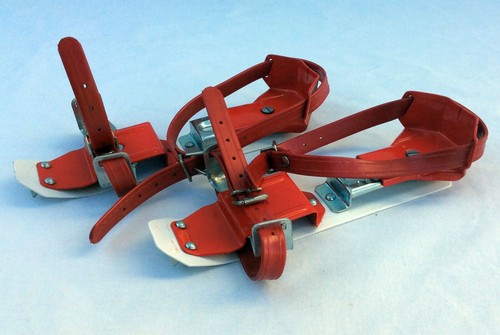 Patins De Glace De Vintage Pour Le Patinage Artistique Sur Le Fond De