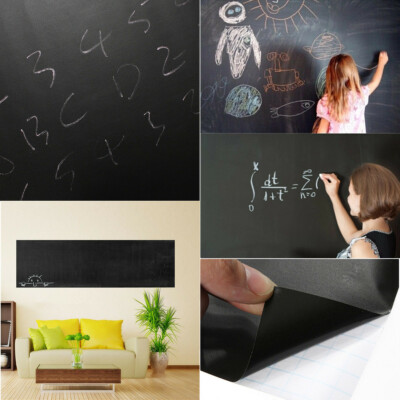 200X60cm Chalk Board Blackboard Vinyl Wall Sticker Decal Removable Chalkboard U 200X60cm Chalk Board Blackboard Vinyl Wall Sticker Decal Removable Chalkboard U