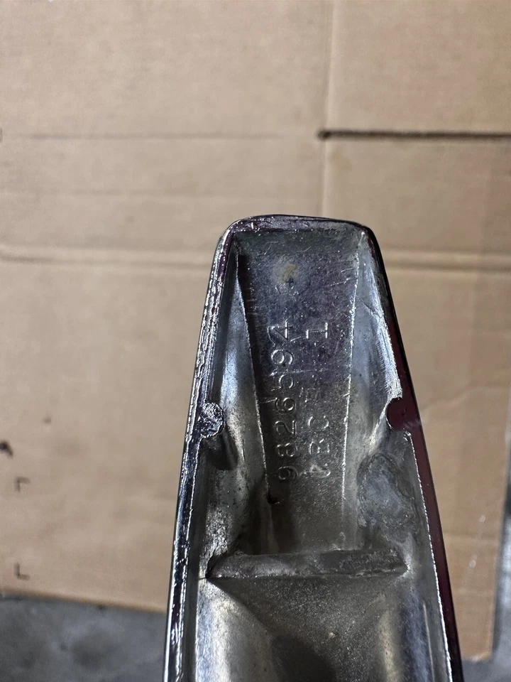 GM #9826594 ESPEJO RETROVISOR CROMADO CHEVROLET IMPALA, BELAIR, CAPRICE NOS 1971-76 Foto 4 de 4