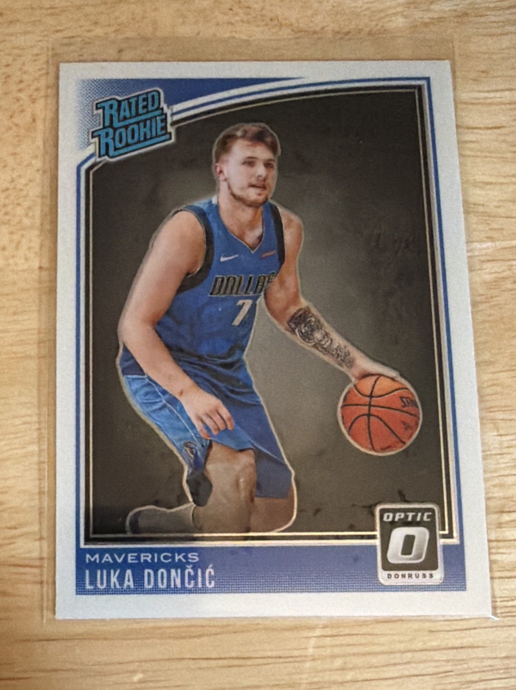 2018-19 Donruss Optic #177 Rated Rookie Luka Doncic Rookie Mavericks