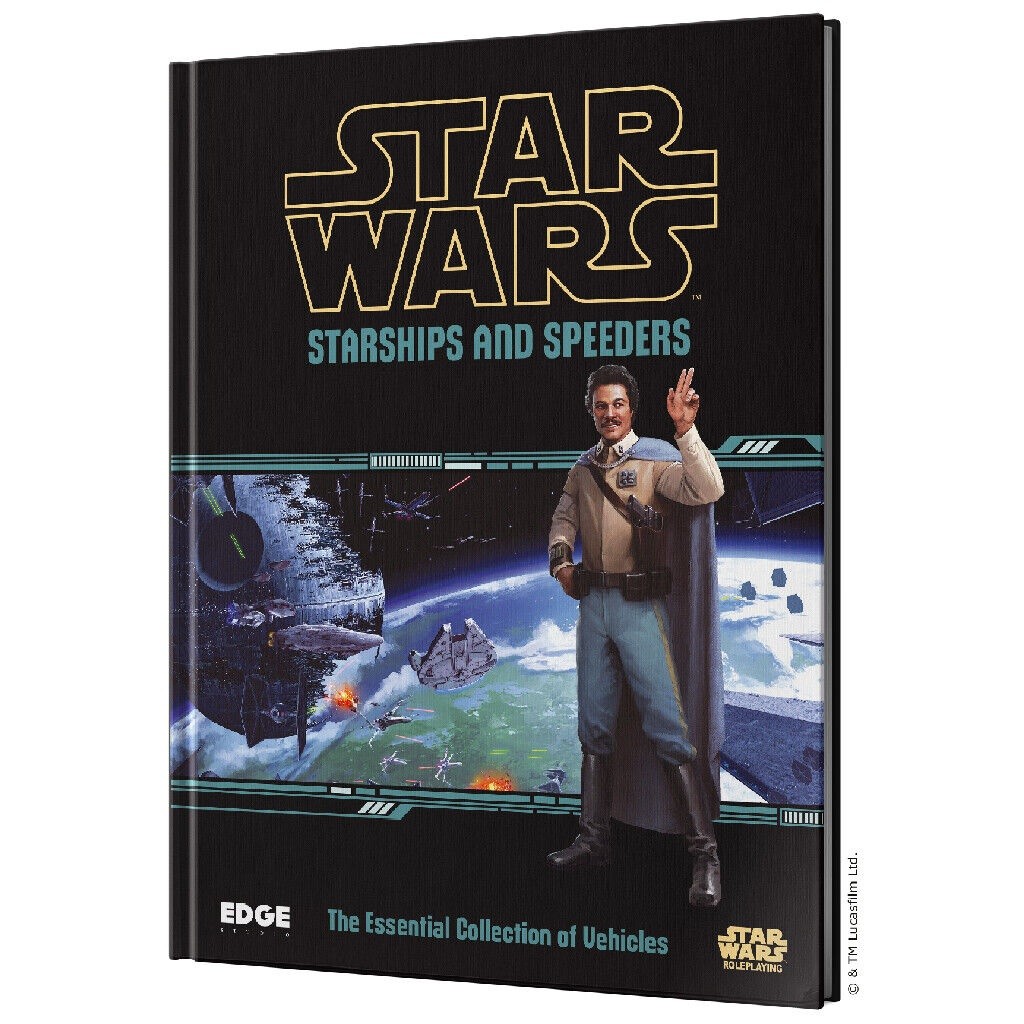 Libro de fuentes Edge Studios Star Wars Edge of the Empire: Starships and Speeders