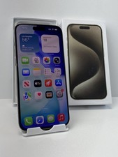 Apple iPhone 15 Pro Max A2849 256GB Natural 99% battery health Unlocked phone