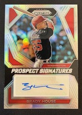 2024 PANINI PRIZM BRADY HOUSE PROSPECT SIGNATURES SILVER PRIZM SP NATIONALS