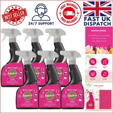 Winter Angel Antibacterial Fabric Freshener Spray 350ml, 6 Pack for Home Fres... 6.66 per litre