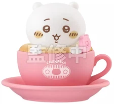 Shokugan Chiikawa Latte 3D Art Case Figure Small Storage Box USED