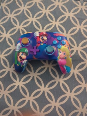 PowerA Nintendo Switch Super Mario Luigi Peach COLOR SPLASH Wireless Controller