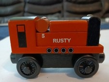 Thomas Friends Wooden Railway Rusty Train Engine 331