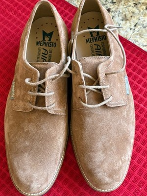 Mephisto Fedrik Men s 8 Tobacco Brown Oxford Lace Shoes NEW, Unworn