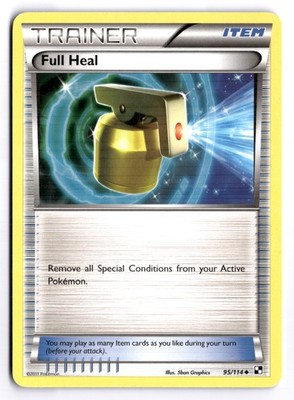 Full Heal - BLW #95/114 Black and White Uncommon Normal MP