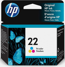 Genuine HP 22 Color Ink J3640 J3680 D1320 D1360 F335 F2110 F380 F350