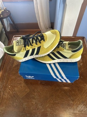 Adidas Men's TRX Vintage Sneakers in Pulse Yellow/Ecru Tint