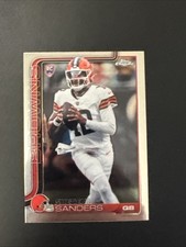 2025 Topps Chrome Football Shedeur Sanders Rookie Card RC Browns #315