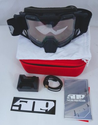 IGNITE S1 509 Clear GOOGLES w/ Case Cable Instructions Battery Box & STICKERS