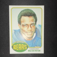 1976 Topps Walter Payton #148 Rookie Chicago Bears Football Card Base Set. rookie card picture