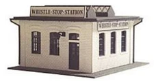Model Power 444 Whistle Stop Station Kit HO
