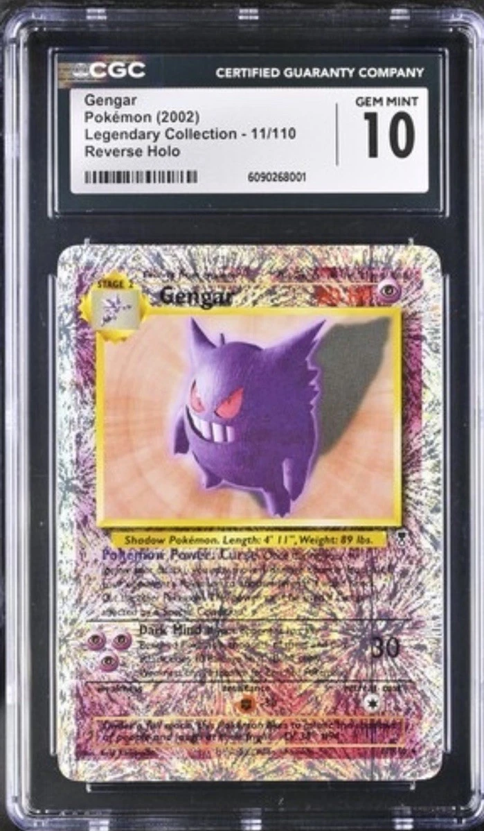 Gengar Pokémon TCG Legendary Collection Individual Collectible