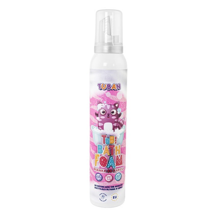 5901087034122 Tubi Foam - Pink Rozi 200 ml TUBAN