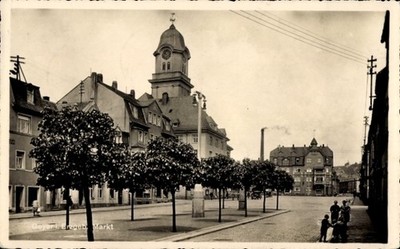 Postcard Geyer in the Erzgebirge Saxony, Geyer, Erzgebirge, marketplace,... - 5045374
