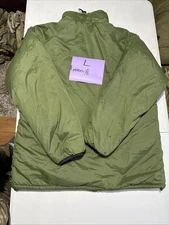 British Army  Jacket Thermal ECW Reversible Olive/ Sand Softie Bivvy Size Large
