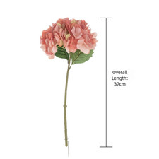 Fiore di ortensia artificiale con materiale in stoffa per matrimonio e decorazio