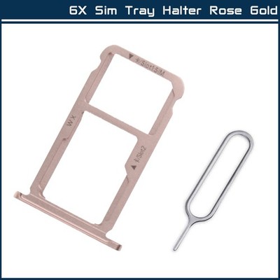 Huawei Honor 6X Sim Karten Halter Rose Gold Sim schlitten offner
