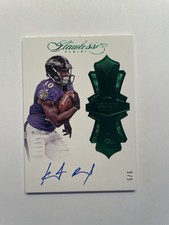 Kenneth Dixon - 2016 Panini Flawless - ROOKIE AUTO 5/5 - RARE!