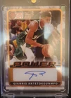 2022 Pro Set Power Orange Frame Giannis Antetokounmpo Autograph