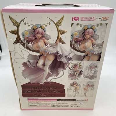 Super Sonico 10th Anniversary Wedding Figure Ver.1/6 Figure Good