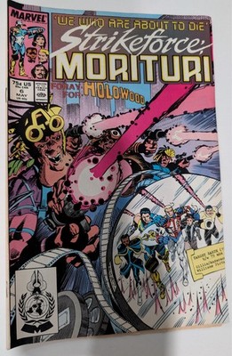 We Who Are About to Die Strikeforce Morituri Foray for Holowood Issue #6 1985