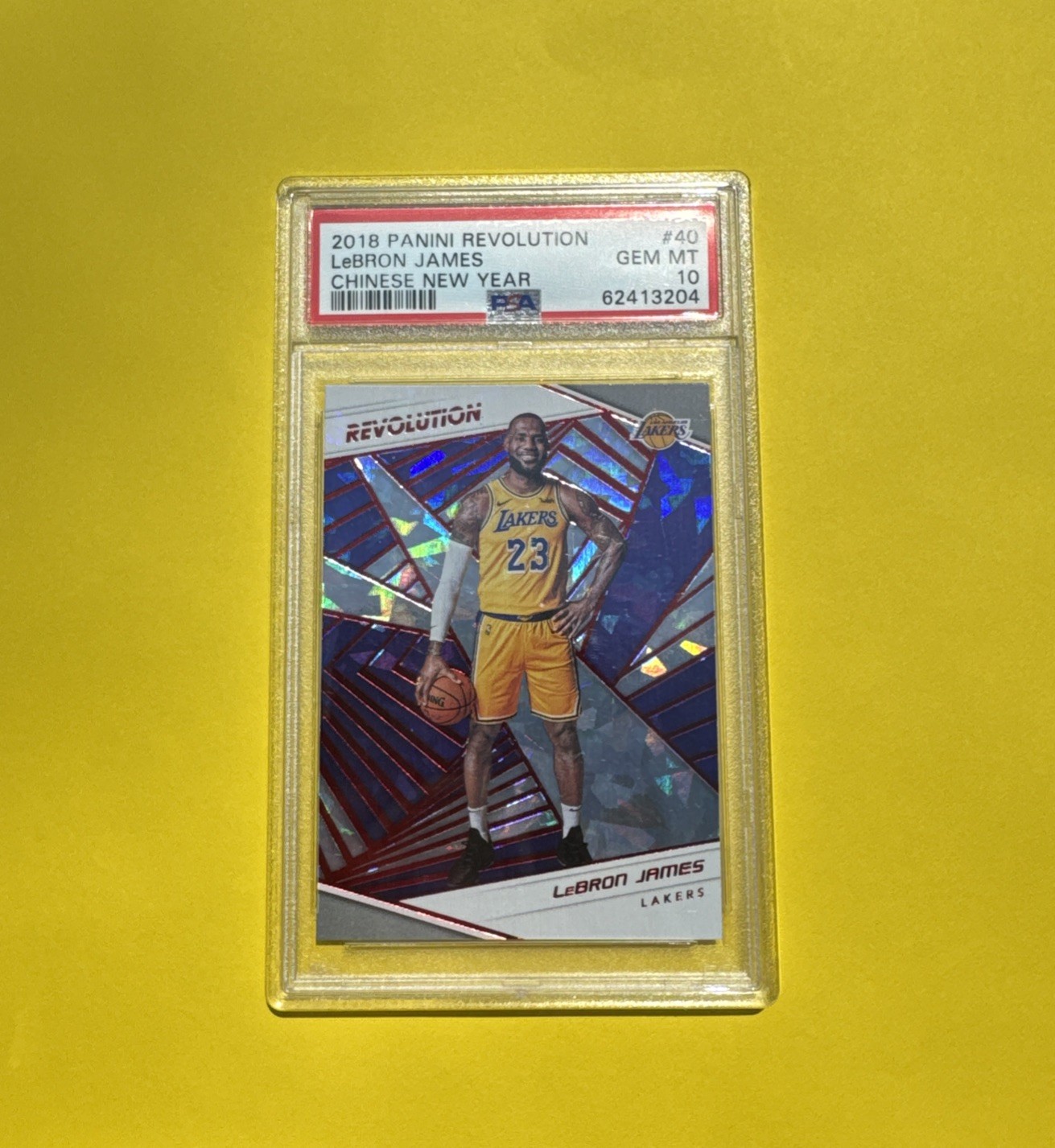 2018-19 Panini Revolution - LeBron James #40 Chinese New Year