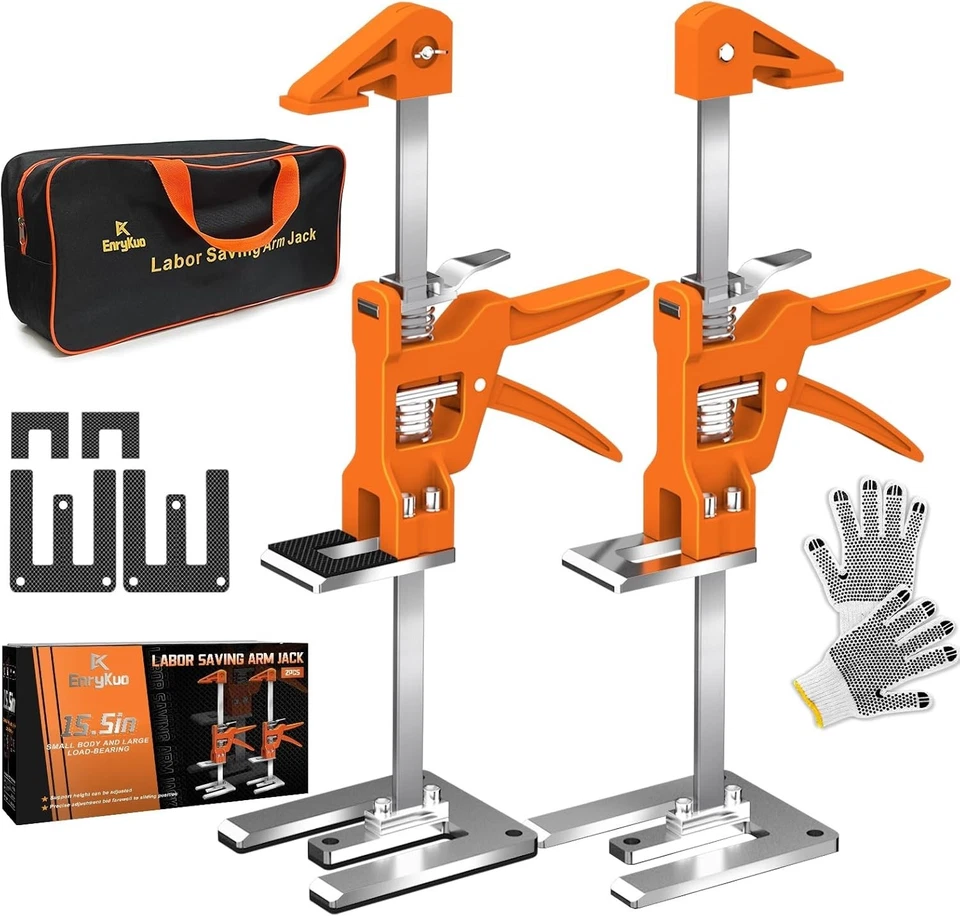 Stainless Steel Furniture Lifts - 440 lb Load Capacity - image 3 of 4