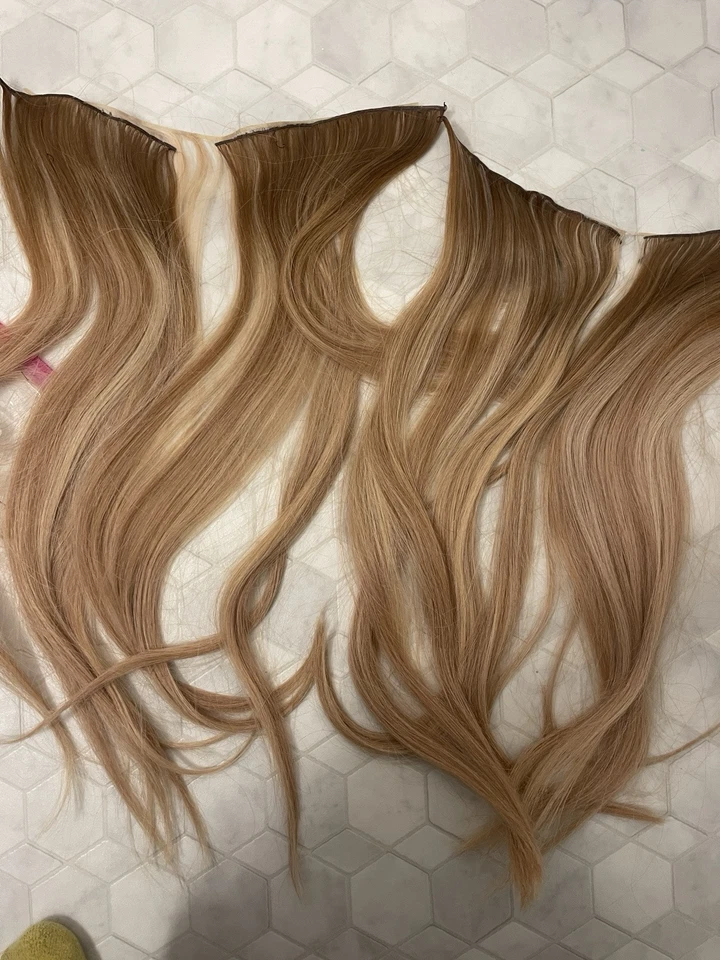 Extensões de cabelo EasiPro - Costurar, 18”, cabelo humano real - Imagem 2 de 4