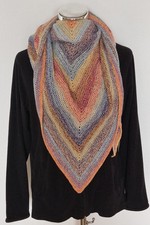 Dreieckstuch Stola Schultertuch Gehäkelt Handarbeit Unikat Frühling