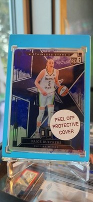 Paige Bueckers SP#/49 STAINLESS STEEL PANINI IMPECCABLE ROOKIE! Dallas  Wings