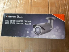 Hanwha Techwin Wisenet 5 MP Network IR Bullet Camera 4mm Lens QNO-8020R