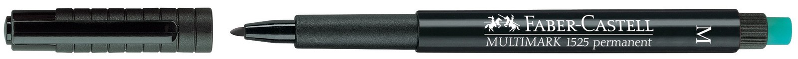 Faber-Castell Multimark Permanent Medium Marker - Black Box of 10 4990₽