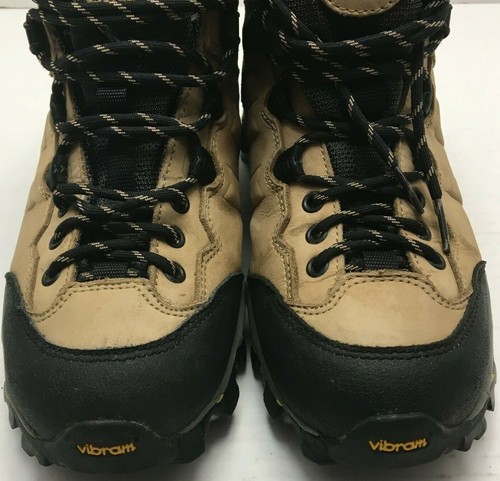 Vasque Hiking Boots Womens Size US 8.5, EUR 39 Vibram Ankle Beige Black Leather - Foto 4 di 11