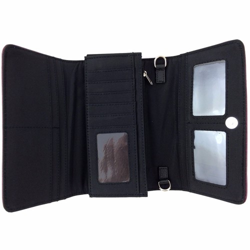 Justin West NEW Western Camo Rhinestone Studs Buckle Conceal Carry Purse Wallet - Picture 18 of 24