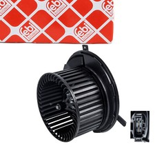 febi Innenraumgebläse für VW GOLF 5 6 PASSAT B6 B7 AUDI A3 8P SEAT LEON 1P YETI