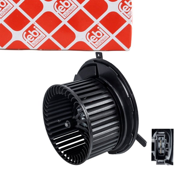 febi InnenraumgebläSe FüR VW Golf 5 6 Passat B6 B7 Audi A3 8P Seat Leon 1P Yeti-image