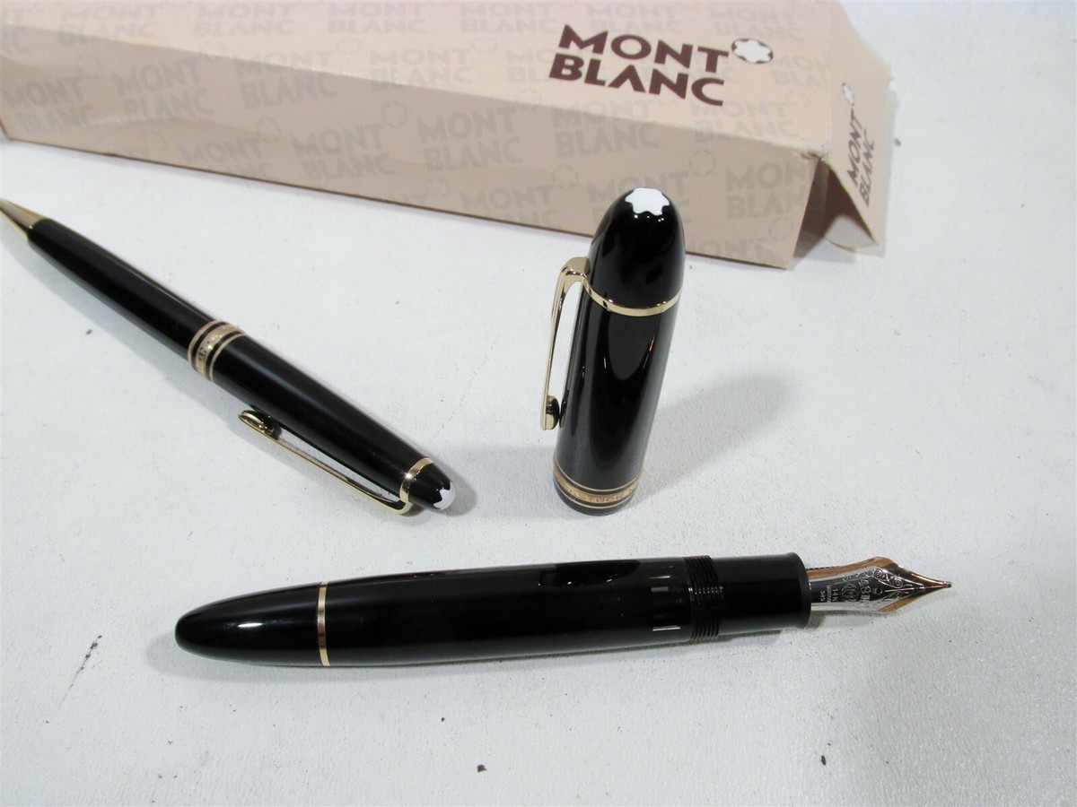 Vtg Montblanc Meisterstuck No 149 Fountain Pen 14k