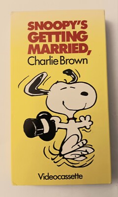 Snoopy's Getting Married, Charlie Brown-Peanuts classic VHS | eBay