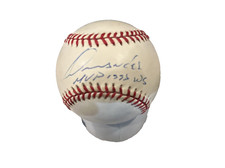 Livan Hernandez M V P 1997 W S Signed World Series Baseball