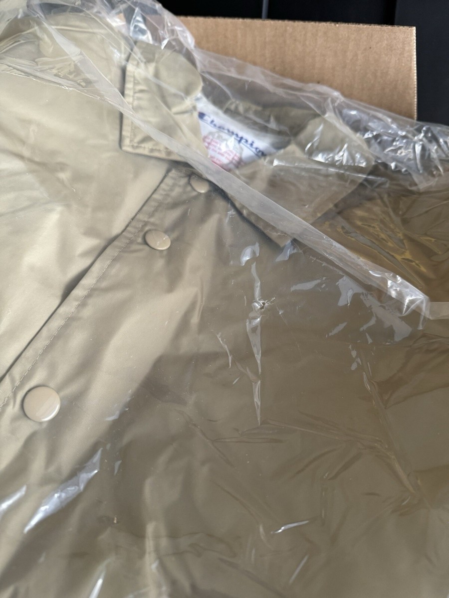 SUPREME X CHAMPION COACHES JACKET TAN SMALL BRAND NEW SS24 SUPREME X CHAMPION COACHES JACKET TAN SMALL BRAND NEW SS24