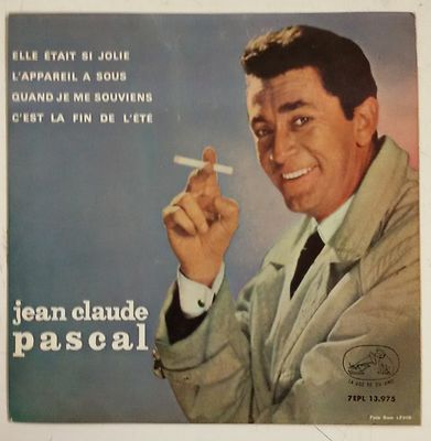 Jean Claude Pascal Ella Était Si Jolie Single 7'' España original 1963
