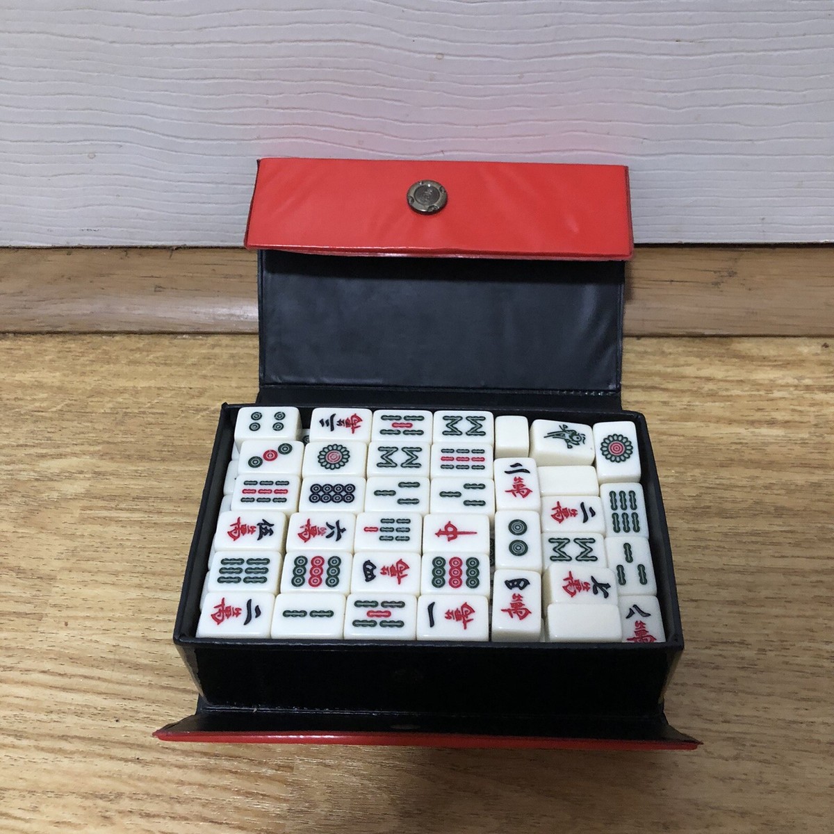麻雀 yaojiejinjing 2 sets Chinese Mahjong Majiang Game Set, X-Large Size 42mm